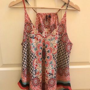 Flowing boho-style tank Sz Large